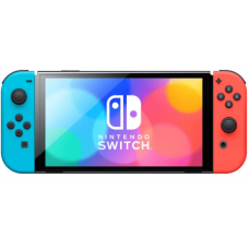 Nintendo Switch OLED 64Gb Голубая фото
