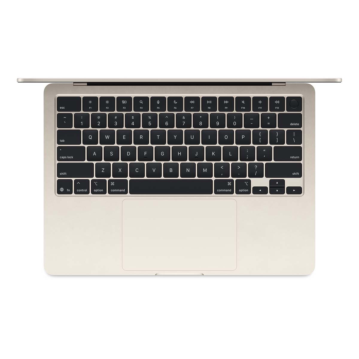 Apple MacBook Air 13" (M4 10C CPU, 8C GPU, 2025) 16 Гб, 256Гб SSD (MW0Y3) «сияющая звезда»
