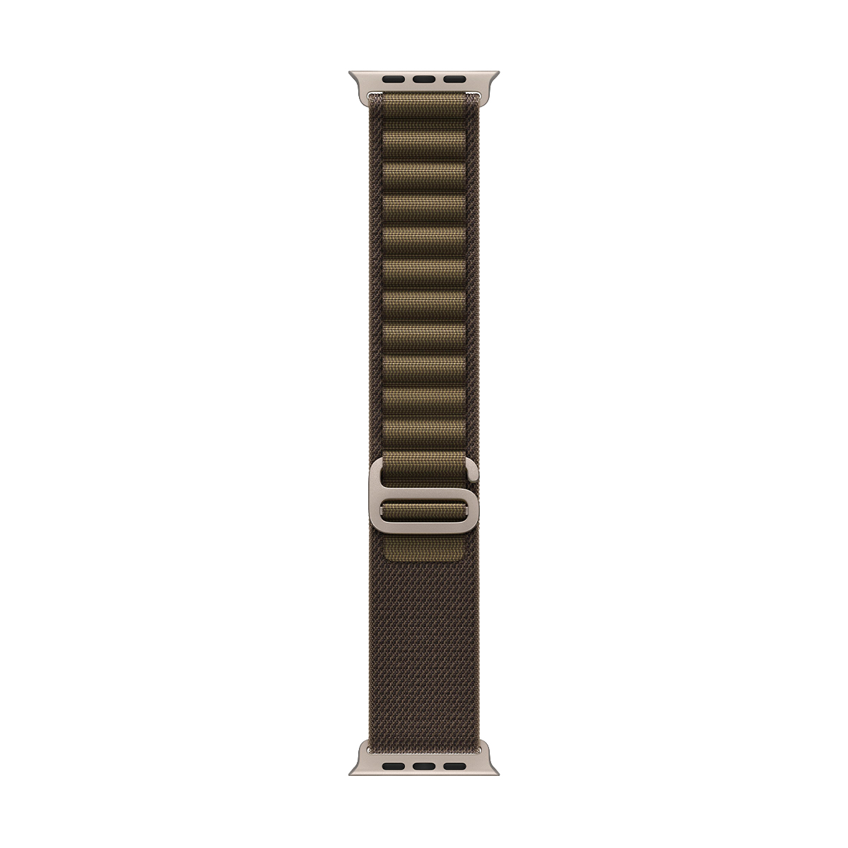 Apple Watch Ultra 4, 49 мм корпус из титана цвета «Natural», ремешок Alpine Loop цвета «Dark Olive» размера M