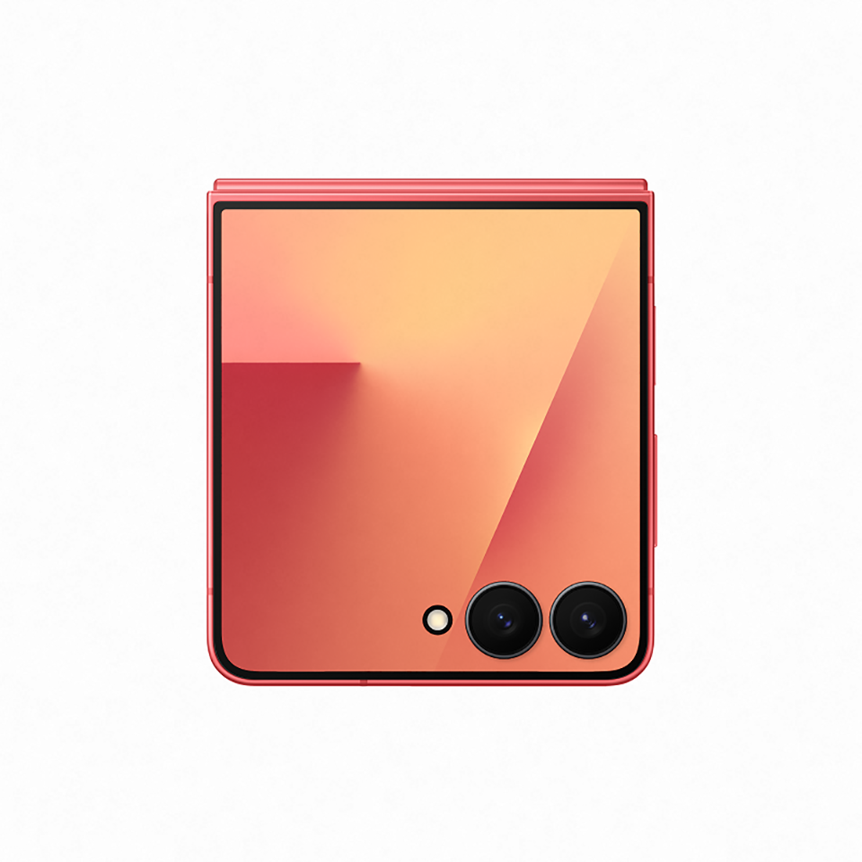 Смартфон Samsung Galaxy Z Flip7 256 Гб Коралловый